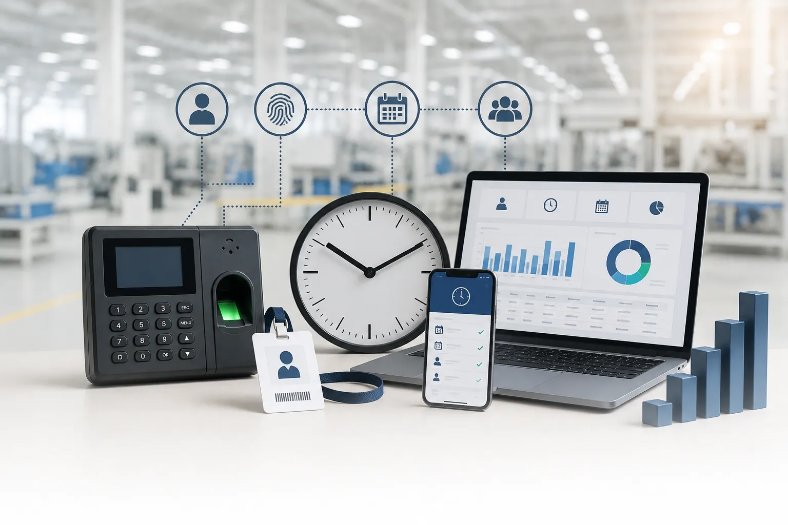 Industrial Attendance Management: Transforming Time Data into Operational Intelligence on the Factory Floor