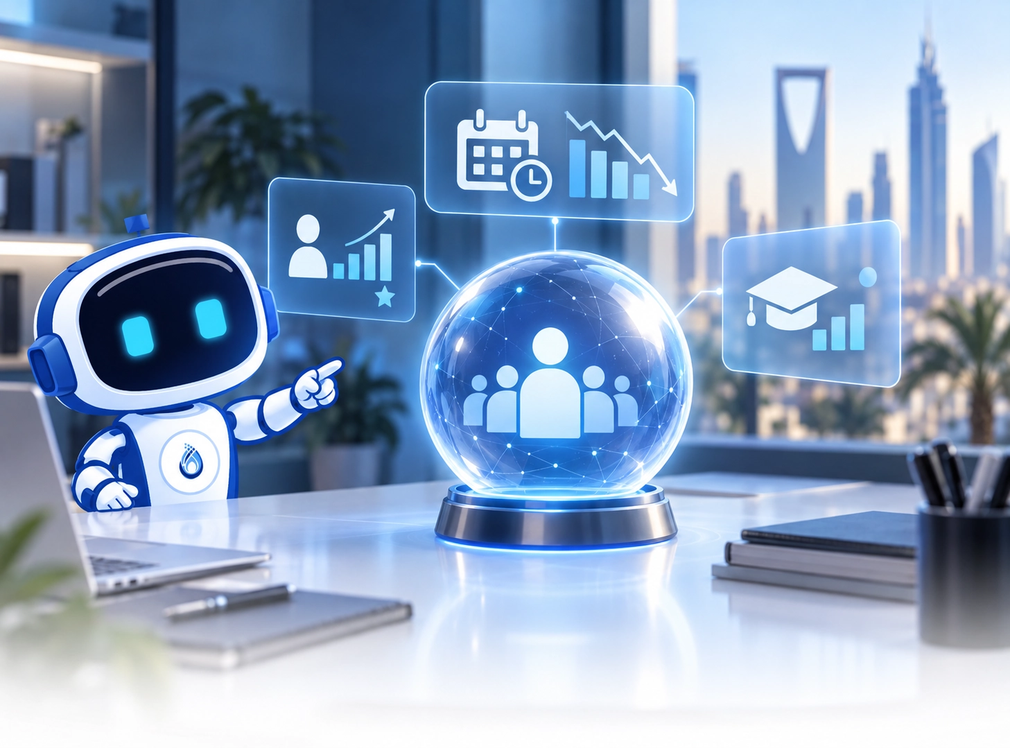 The Machine Learning 'Digital Crystal Ball': Predicting Absence, Performance, and Training Needs